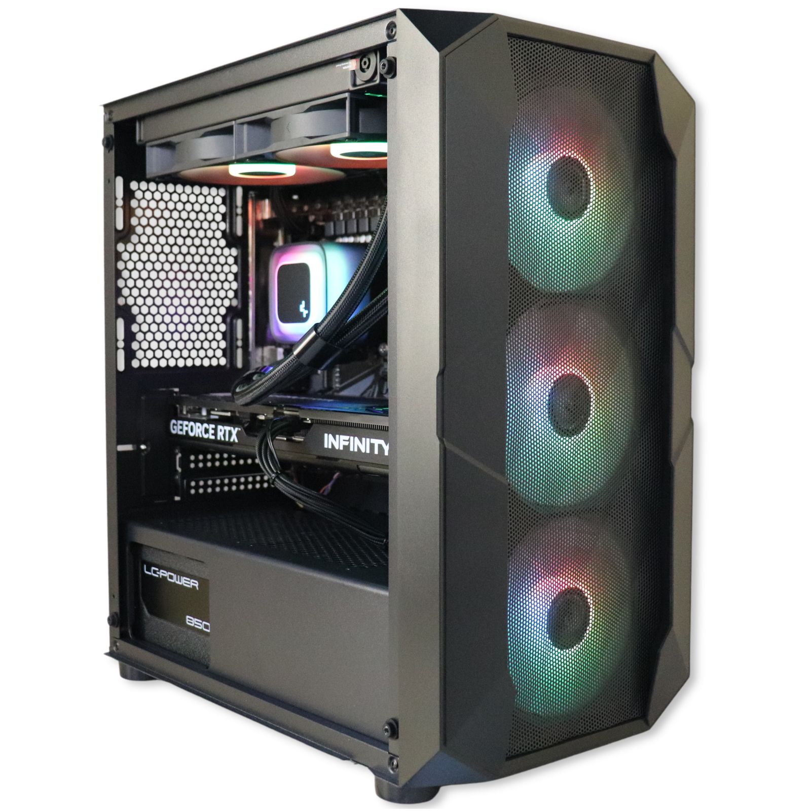 Firebreather Lava I2957 High-End Gaming PC - Intel Core i9-12900KF | NVIDIA GeForce RTX 5070 12GB | 16GB DDR4 RAM | 1TB NVMe SSD