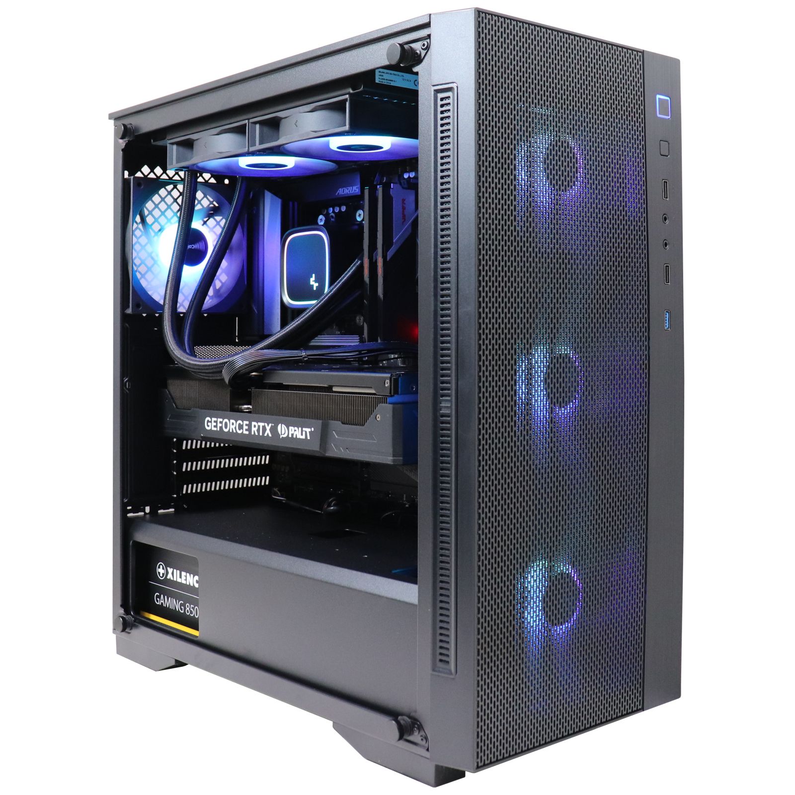 Firebreather Creator I26558 Intel Core Ultra 7 265K 20-Core (20 threads) tot 5.5Ghz Nvidia RTX 5080 16GB kaart 1TB SSD 32GB DDR5