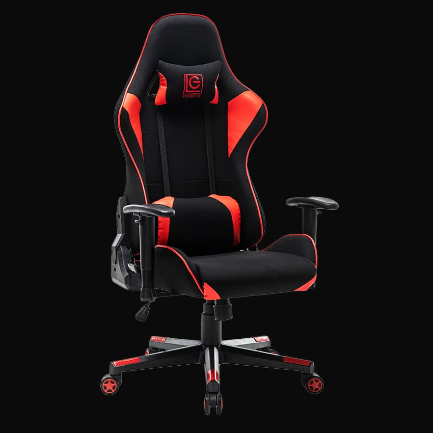 LC-Power LC-GC-703BR - Ergonomische Gaming Stoel - Zwart/Rood - tot 120kg gewicht