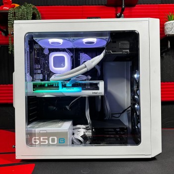 Firebreather Only1 I3458 Intel Core i5 13400F 10-Core (16 threads) tot 4.60Ghz Intel Arc B580 12GB 512GB SSD 16GB DDR4 RAM