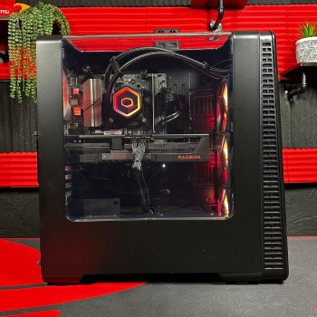 Firebreather Only1 A7596XT AMD Ryzen 5 7500X3D 6-Core (12 threads) tot 4.5Ghz AMD Radeon  RX 9070 XT 16GB 1TB NVME SSD 16GB DDR5 RAM