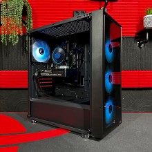 Firebreather Only1 I2456 Intel Core i5 12400F 6-Core (12 threads) tot 4.4Ghz NVIDIA GeForce RTX 5060 8GB 1TB NVMe SSD 16GB DDR4 RAM