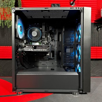 Firebreather Only1 I2456 Intel Core i5 12400F 6-Core (12 threads) tot 4.4Ghz NVIDIA GeForce RTX 5060 8GB 1TB NVMe SSD 16GB DDR4 RAM