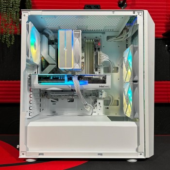 Firebreather Only1 A7558 AMD Ryzen 5 7500F 6-Core (12 threads) 3.7Ghz tot 5.0Ghz Intel ARC B580 12GB 1TB NVME SSD 16GB DDR5 RAM