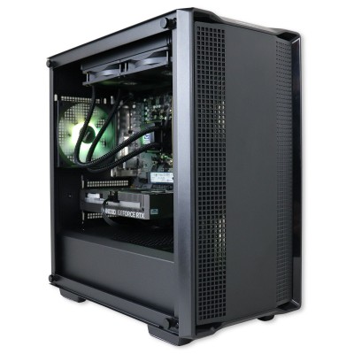 Firebreather Core I4450 Intel Core i5 14400F 10-Core (16 threads) tot 4.70Ghz Nvidia RTX 5050 8GB kaart 1TB NVME SSD 16GB DDR5