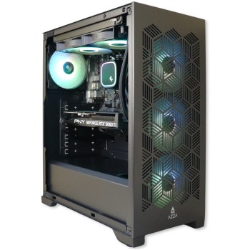 Firebreather Eden A7557X3D Gaming PC – AMD Ryzen 5 7500X3D | NVIDIA GeForce RTX 5060 Ti | 16GB DDR5 RAM | 1TB NVMe SSD