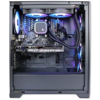 Firebreather Eden A7557X3D Gaming PC – AMD Ryzen 5 7500X3D | NVIDIA GeForce RTX 5060 Ti | 16GB DDR5 RAM | 1TB NVMe SSD
