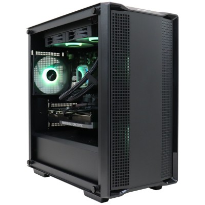 Firebreather Eden A7557X3D AMD Ryzen 5 7500X3D 6-Core (12 threads) tot 4.5Ghz Nvidia RTX 5070 12GB kaart 1TB NVME SSD 32GB DDR5