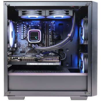 Firebreather Eden A7557X3D AMD Ryzen 5 7500X3D 6-Core (12 threads) tot 4.5Ghz Nvidia RTX 5070 12GB kaart 1TB NVME SSD 32GB DDR5