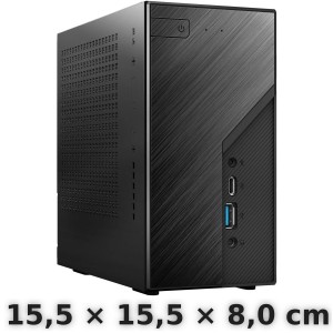 ASRock B760 Mini PC – Intel Core i3-12100 | Intel UHD Graphics 730 | 16GB DDR4 RAM | 1TB NVMe SSD
