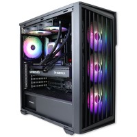 Firebreather Deluxe A9657T AMD Ryzen 5 9600X 6-Core (12 threads) tot 5.4Ghz Nvidia RTX 5070 Ti 16GB kaart 1TB NVME SSD 32GB DDR5 