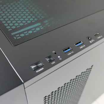 Firebreather Eden A9696 AMD Ryzen 5 9600X 6-Core (12 threads) tot 5.4Ghz Radeon RX 9060 XT 16GB kaart 1TB NVME SSD 32GB DDR5