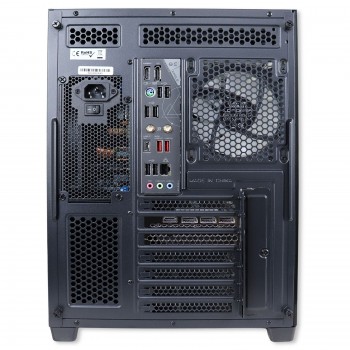 Firebreather Curve A9857T AMD Ryzen 7 9800X3D 8-Core (16 threads) tot 5.2Ghz Nvidia RTX 5070 Ti 16GB kaart 1TB SSD 32GB DDR5
