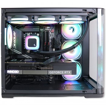 Firebreather Curve A9859 AMD Ryzen 7 9800X3D 8-Core (16 threads) tot 5.2Ghz Nvidia RTX 5090 32GB kaart 1TB SSD 32GB DDR5