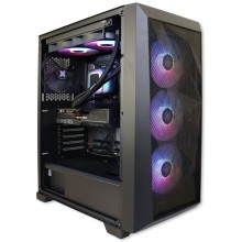 Firebreather Diamond A7557X3D High-End Gaming PC - AMD Ryzen 5 7500X3D | NVIDIA GeForce RTX 5070 12GB | 32GB DDR5 RAM | 1TB NVMe SSD