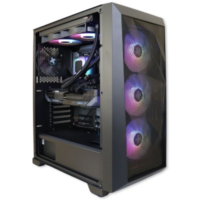 Firebreather Diamond A7597X3D High-End Gaming PC - AMD Ryzen 5 7500X3D | AMD Radeon RX 9070 XT 16GB | 32GB DDR5 RAM | 1TB NVMe SSD