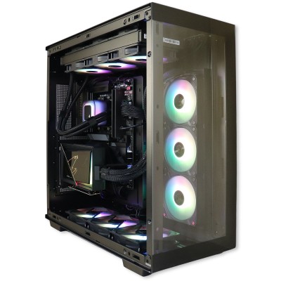 Firebreather DELUXE H2O A98558 High-End Gaming PC - AMD Ryzen 7 9850X3D | NVIDIA GeForce RTX 5080 16GB | 32GB DDR5 RAM | 1TB NVMe SSD