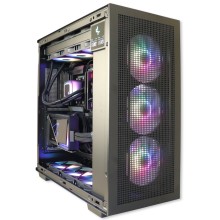 Firebreather DELUXE H2O A98558 High-End Gaming PC - AMD Ryzen 7 9850X3D | NVIDIA GeForce RTX 5080 16GB | 32GB DDR5 RAM | 1TB NVMe SSD