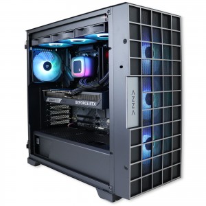 Firebreather Premium A7858X3D AMD Ryzen 7 7800X3D 8-Core (16 threads) tot 5.0Ghz Nvidia RTX 5080 16GB kaart 1TB SSD 32GB DDR5