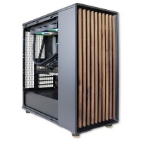 Firebreather Wood A9858 AMD Ryzen 7 9800X3D 8-Core (16 threads) tot 5.2Ghz Nvidia RTX 5080 16GB kaart 1TB SSD 32GB DDR5
