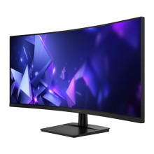 LC-Power LC-M34QC - 34 inch Curved UltraWide Gaming Monitor (180 Hz, UWQHD, 1500R, HDR10, Adaptive Sync)