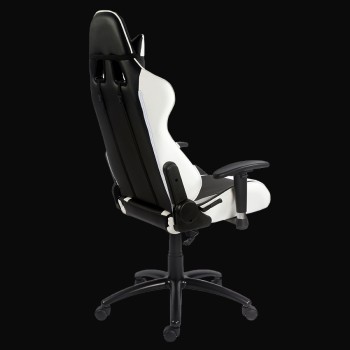 LC-Power LC-GC-2 - Ergonomische Gaming Stoel - Zwart/Wit - tot 150kg gewicht