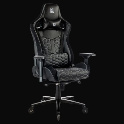 LC-Power LC-GC-801BW - Ergonomische Gaming Stoel - Zwart - tot 150kg gewicht